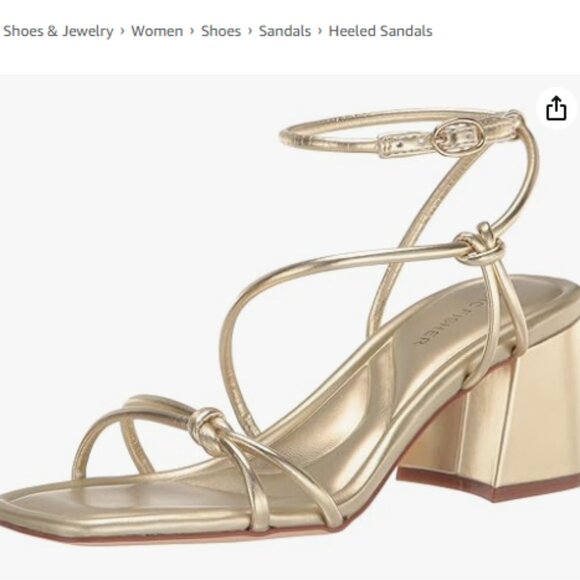Marc Fisher Women's Gurion Heeled Sandal - Picture 1 of 7